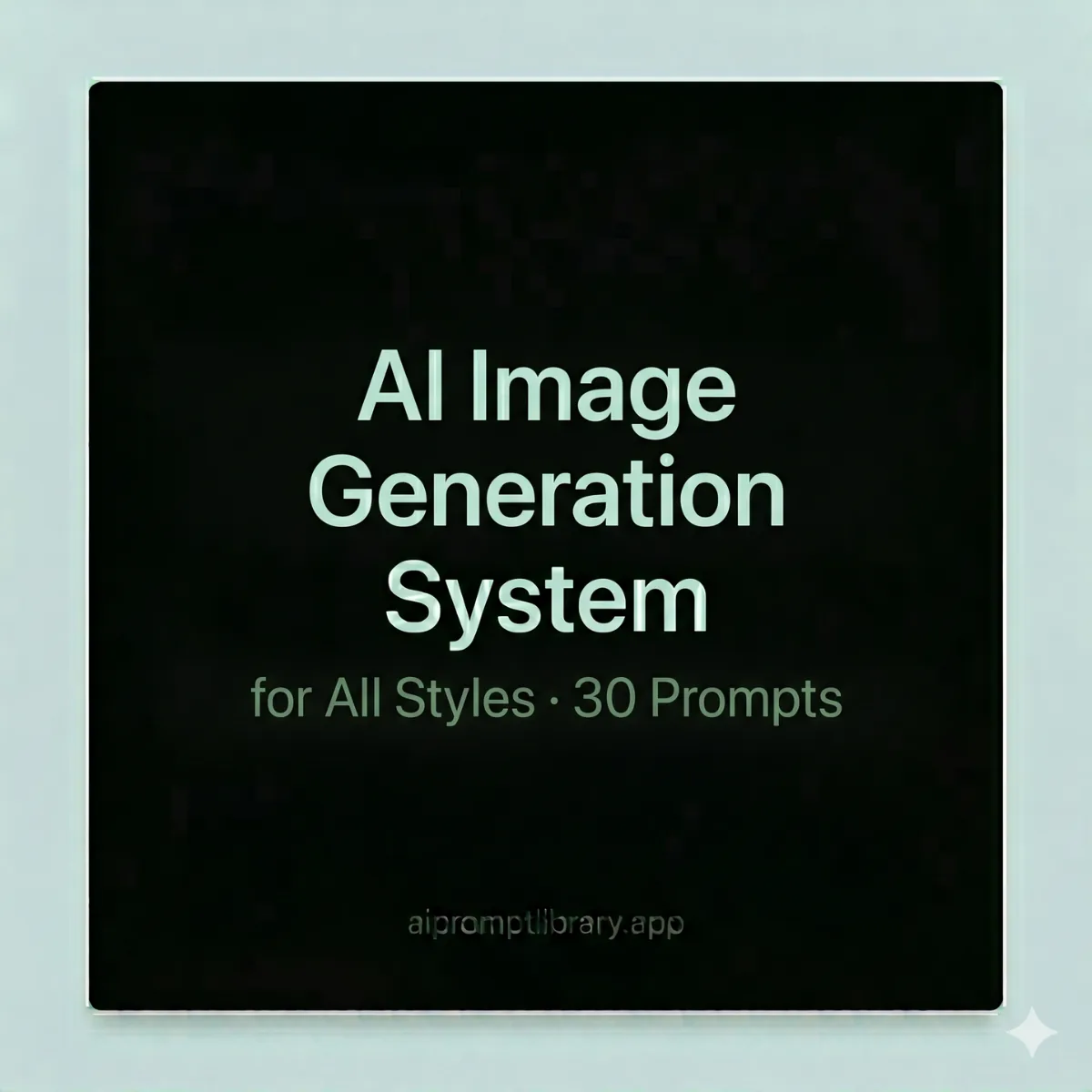 AI Image Generation System cover